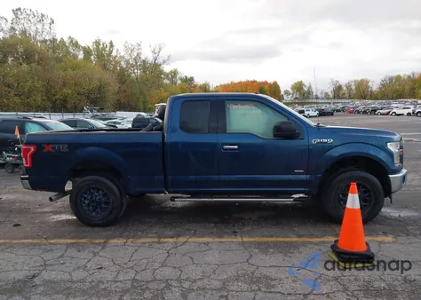 2017 Ford F-150 Xlt из США, поврежденный, VIN 1FTEX1EP7HFA14712